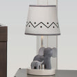Lambs &amp; Ivy Me &amp; Mama Lamp com abajur e lâmpada - Bambi Baby