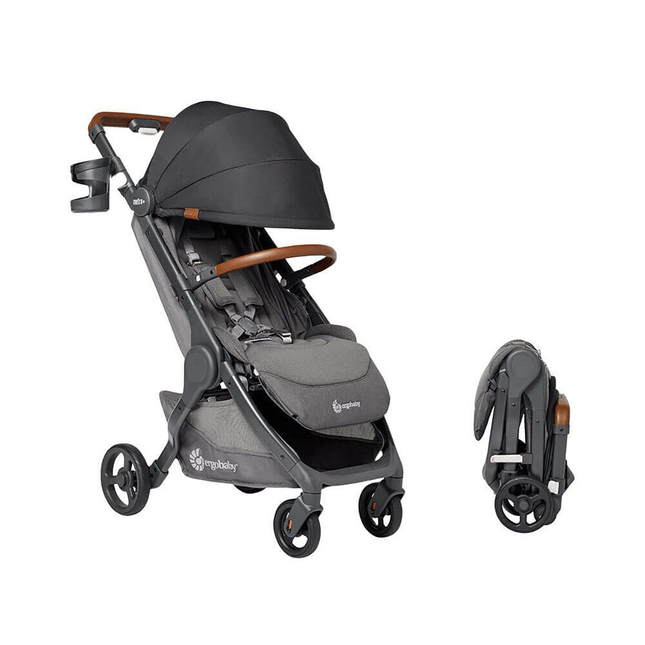 Cochecito urbano compacto Ergobaby Metro+ Deluxe - Skyline Shadow- Bambi Baby