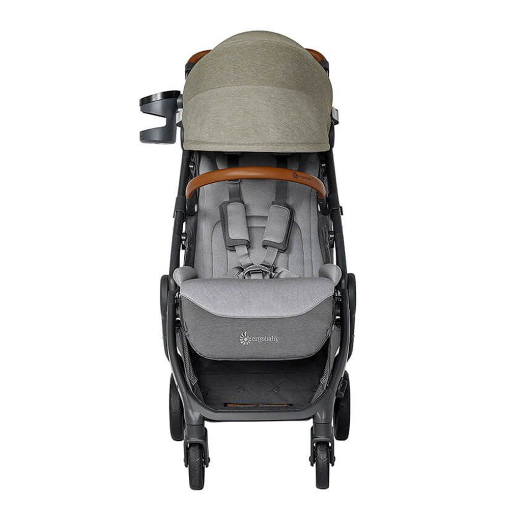 Ergobaby Metro+ Deluxe Compact City Stroller - Empire State Green- Bambi Baby