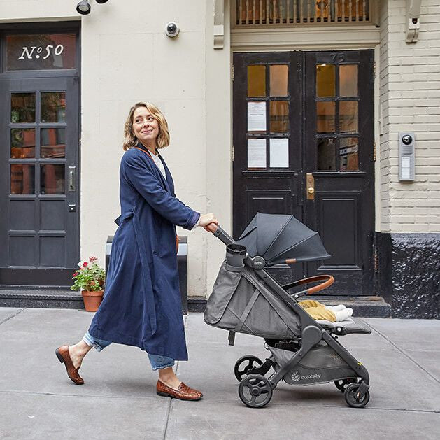 ErgoBaby Metro Deluxe Compact City Stroller London Grey