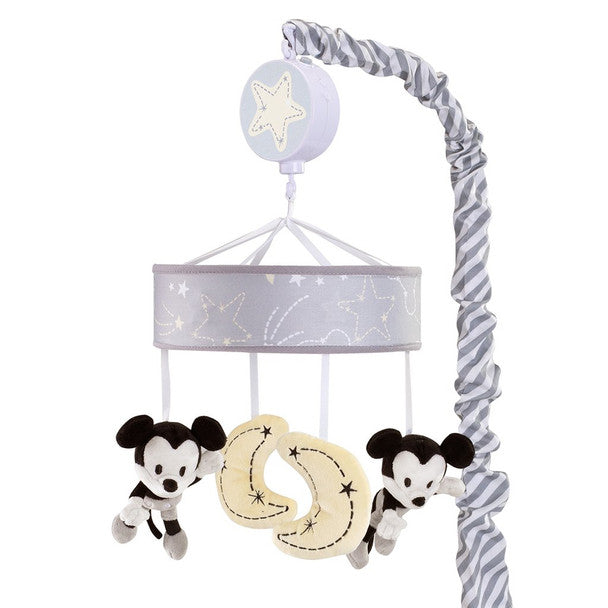 Lambs &amp; Ivy Mickey Musical Mobile - Reproduz 20 minutos- Bambi Baby