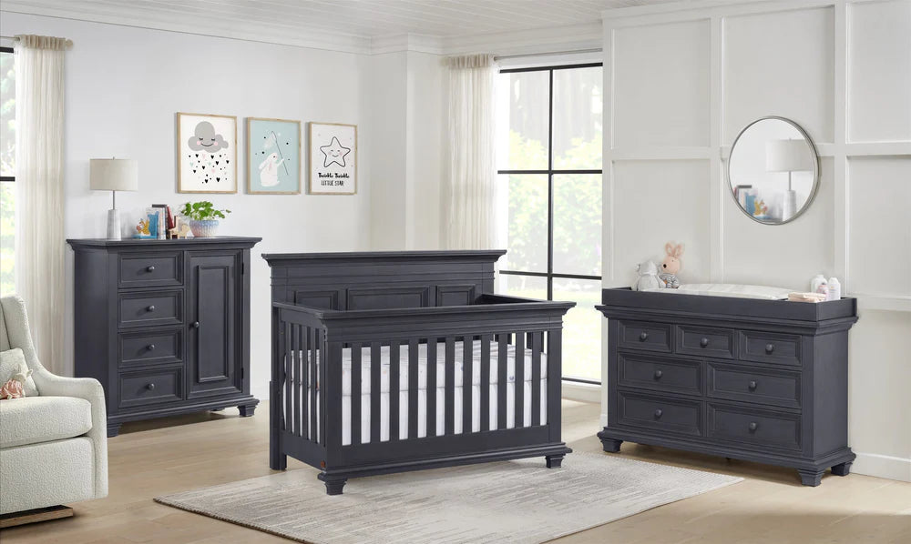 Oxford Baby Weston 4 In 1 Convertible Crib