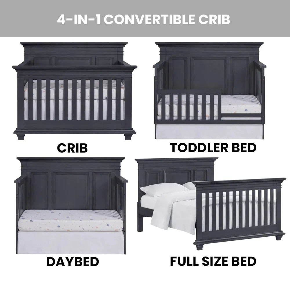 Oxford Baby Weston 4-in-1 Convertible Crib- Bambi Baby