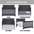 Oxford Baby Weston 4-in-1 Convertible Crib - Bambi Baby