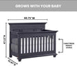 Oxford Baby Weston 4-in-1 Convertible Crib - Bambi Baby