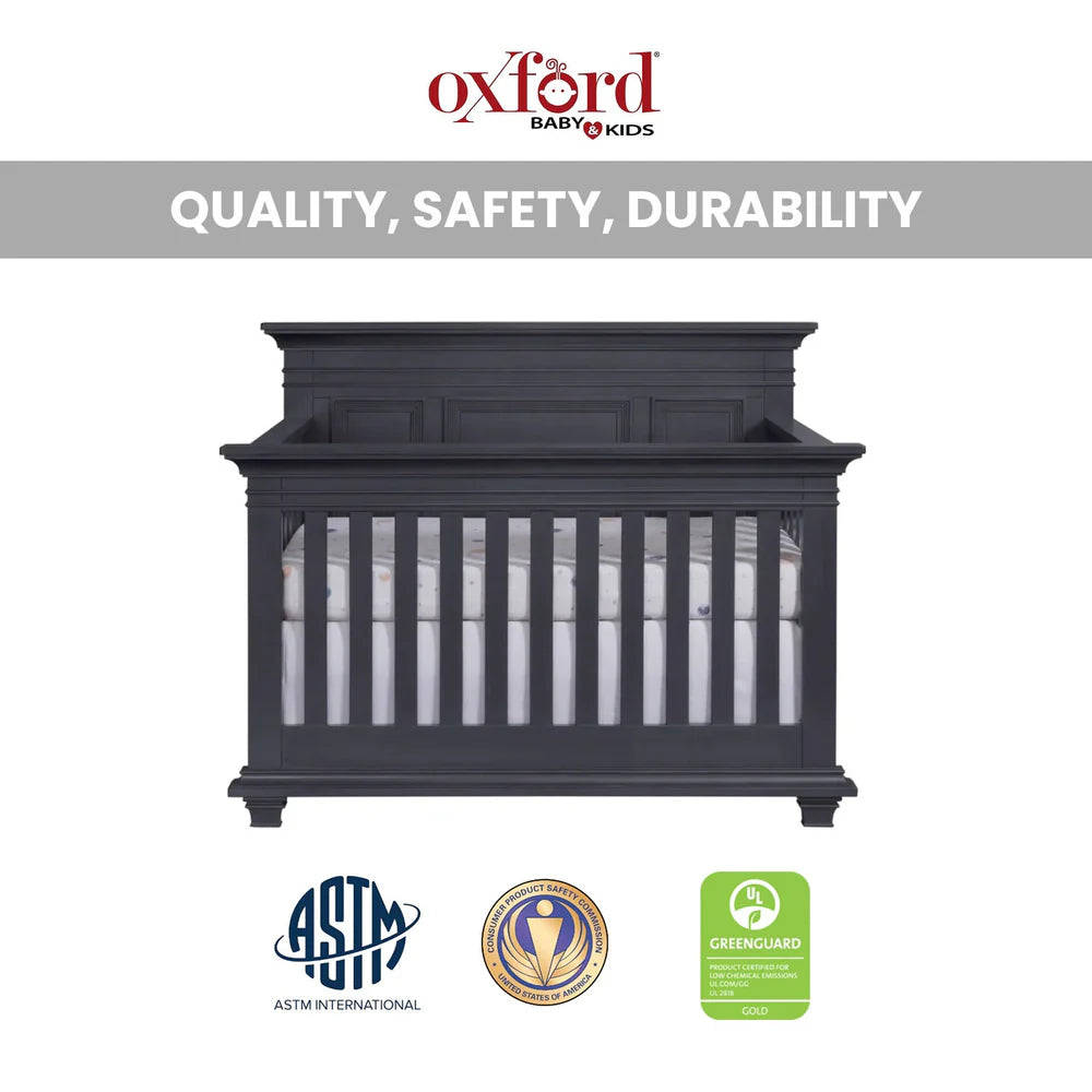 Oxford Baby Weston 4-in-1 Convertible Crib- Bambi Baby