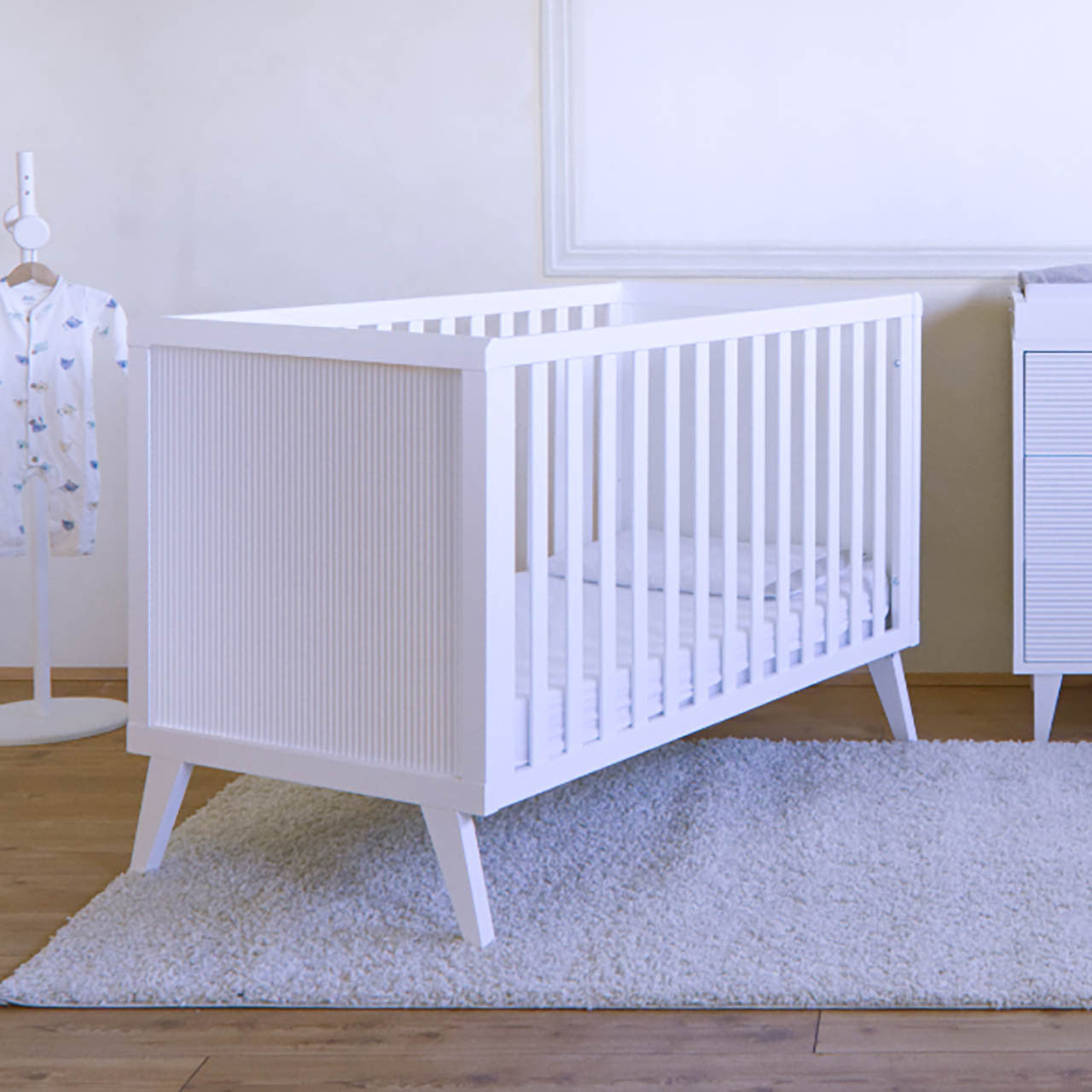 Cuna Pali Milano Deluxe Classico Blanco- Bambi Baby