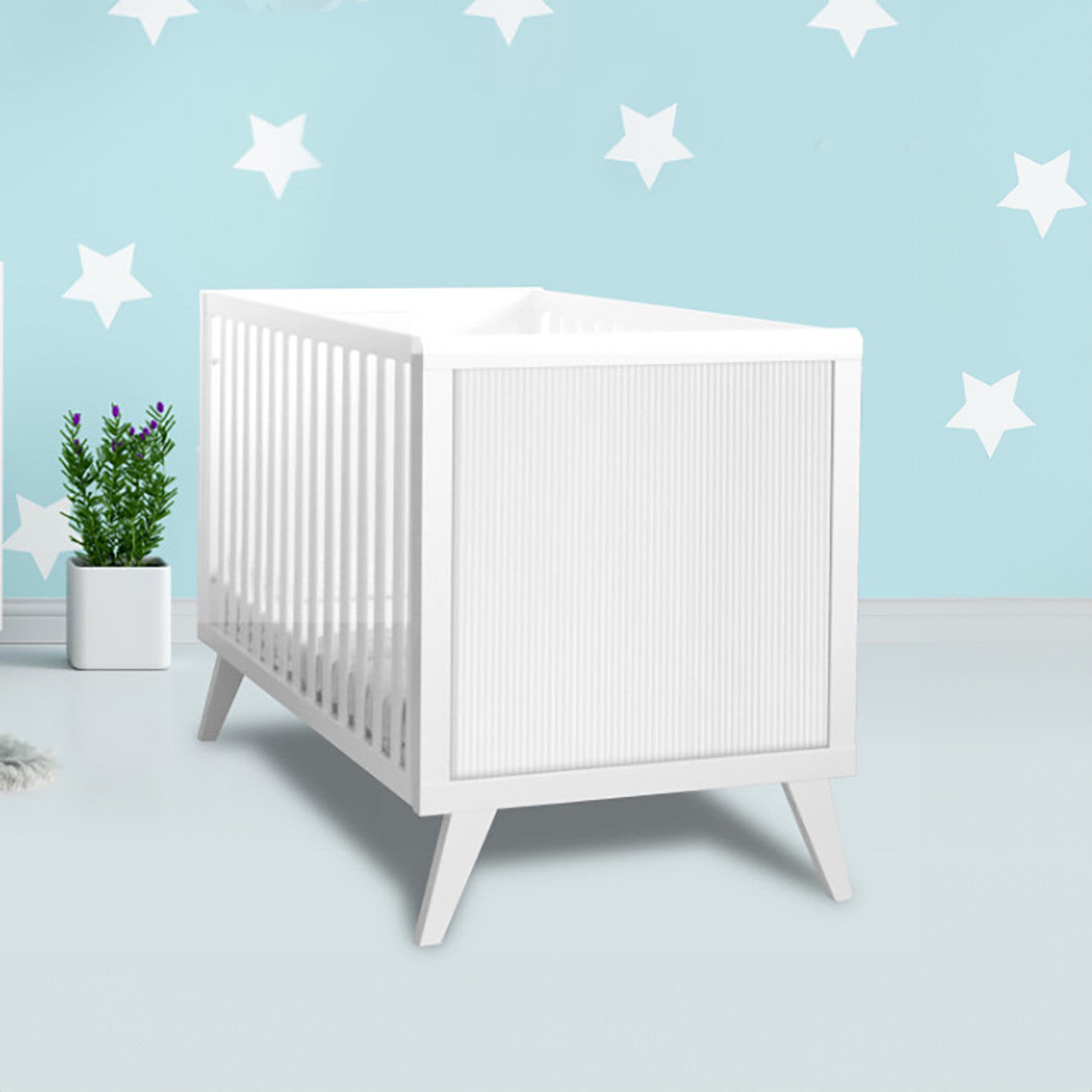 Cuna Pali Milano Deluxe Classico Blanco- Bambi Baby