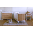 Cómoda Pali Caravaggio Deluxe de 3 cajones en blanco y biscotti - Bambi Baby