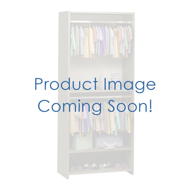 Sistema de armario convertible NEST Matisse Collection (incluye 3 estantes y 2 barras para colgar) en Grigio-1- Bambi Baby