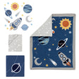 Lambs & Ivy Milky Way 4-Piece Bedding Set - Bambi Baby