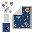 Lambs & Ivy Milky Way 4-Piece Bedding Set - Bambi Baby