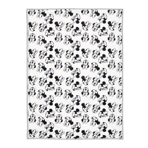 Lambs &amp; Ivy Minnie Mouse Minky/Jersey Manta- Bambi Baby