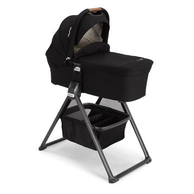 Nuna MIXX Bassinet + Stand in Caviar- Bambi Baby