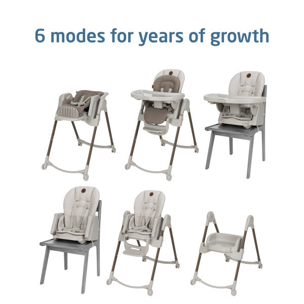Maxi-Cosi Minla 6-in-1 High Chair - Classic Truffle