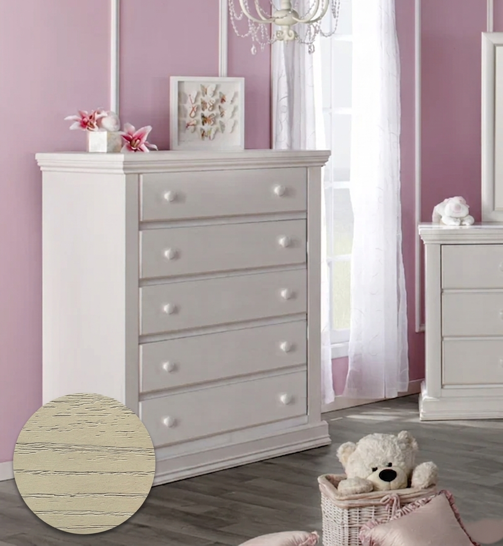 Pali Modena 5 Drawer Dresser- Bambi Baby