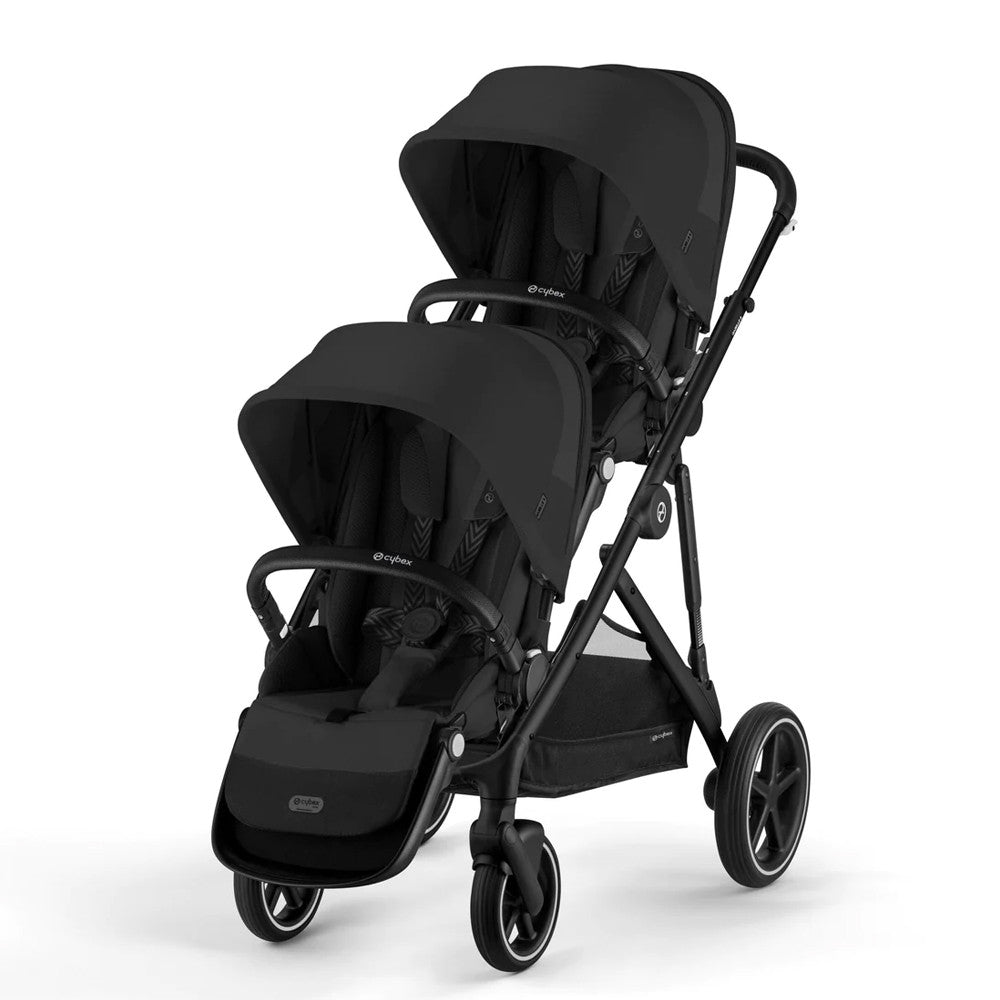 Cybex eGazelle/Gazelle S 2 Second Seat – Moon Black with Bumper Bar- Bambi Baby