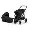 CYBEX Gazelle S Stroller + Cot Bundle - Moon Black