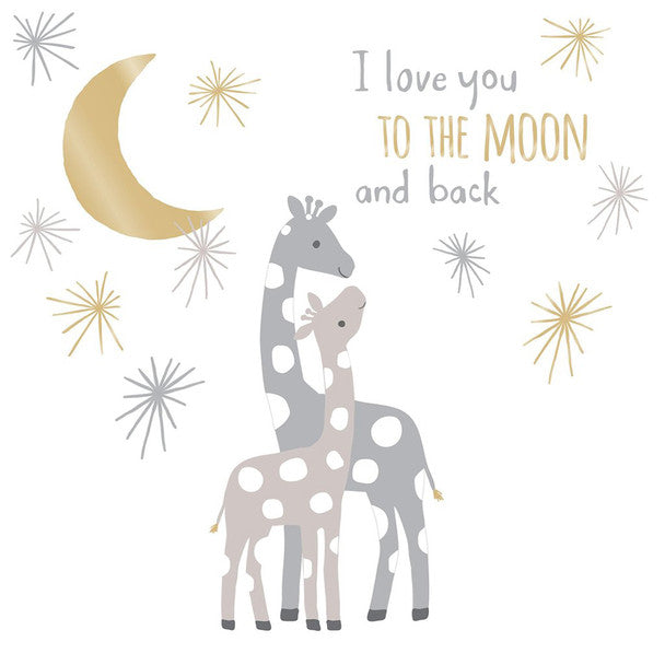 Lambs & Ivy Moonbeams Wall Appliques- Bambi Baby
