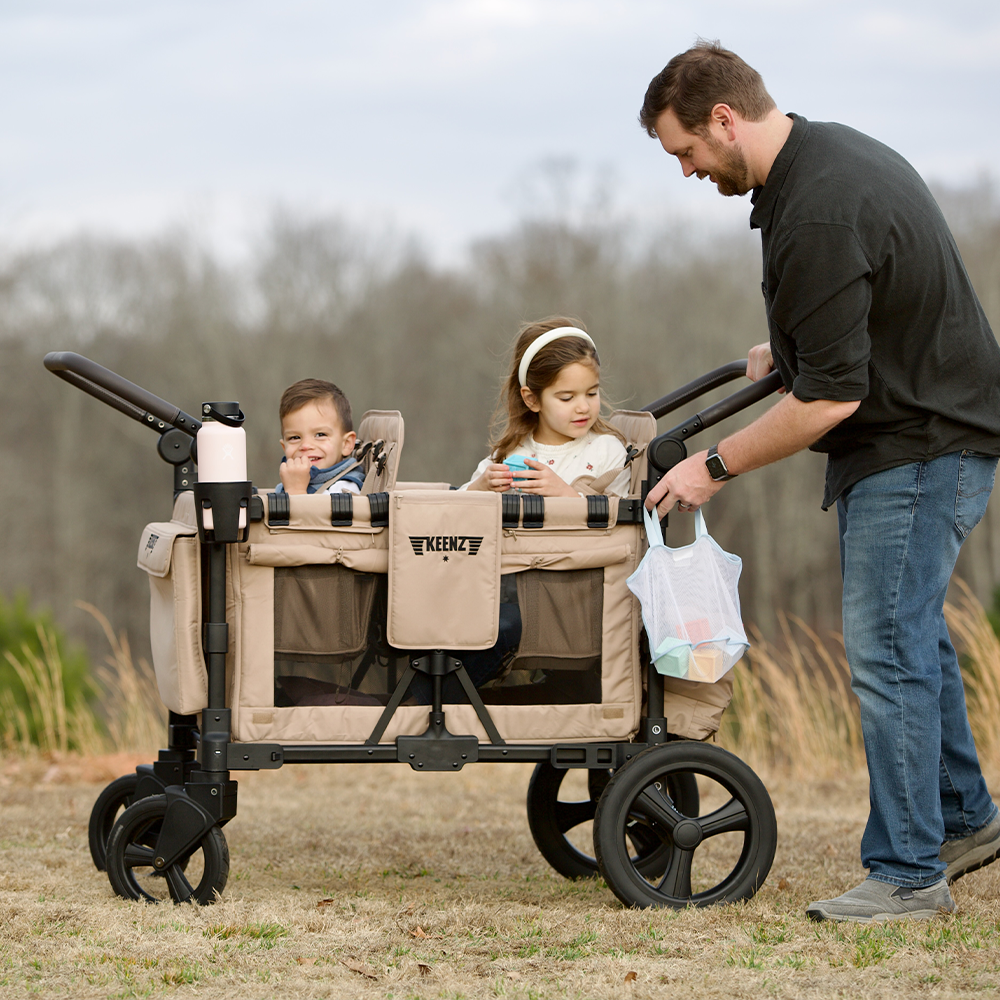 Keenz MOOV 4-Passenger Stroller Wagon – Full-Featured Comfort for Big Adventures- Bambi Baby