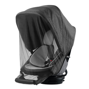Orbit Baby Stroller Mosquito Net - Side Angle with Car Seat | Bambi Baby