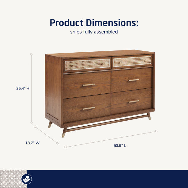 Maxi Cosi Everheart 6-Drawer Dresser Maxi Cosi Everheart 6-Drawer Dresser