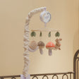 Lambs & Ivy Mushroom Meadow Musical Baby Crib Mobile Soother Toy - Bambi Baby