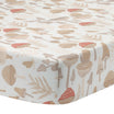 Lambs & Ivy Mushroom Meadow 3-Piece Organic Cotton Infant Baby Crib Bedding Set
