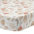 Lambs & Ivy Mushroom Meadow 3-Piece Organic Cotton Infant Baby Crib Bedding Set - Bambi Baby