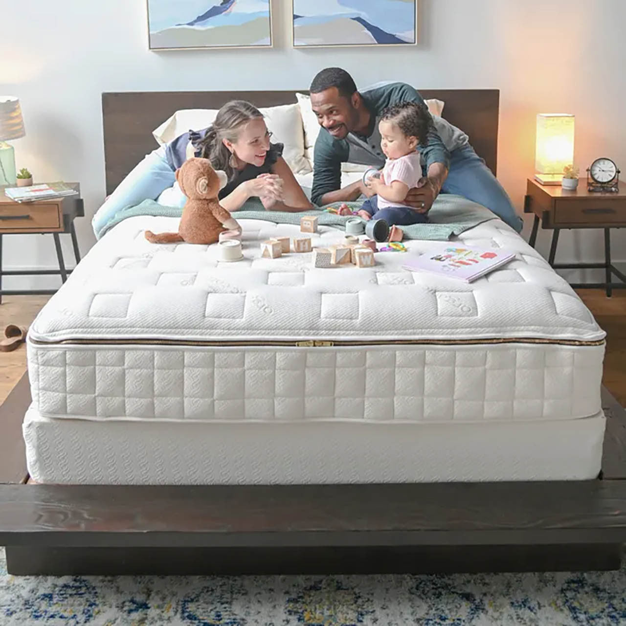 Naturepedic Full DELUXE Mattress in Natural- Bambi Baby