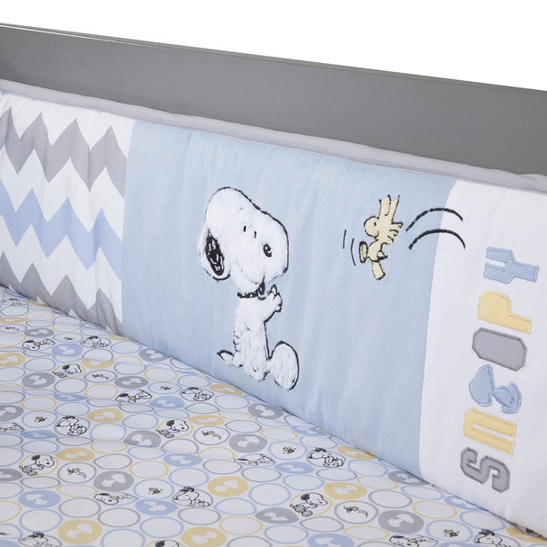 Protector de cuna Lambs &amp; Ivy My Little Snoopy- Bambi Baby