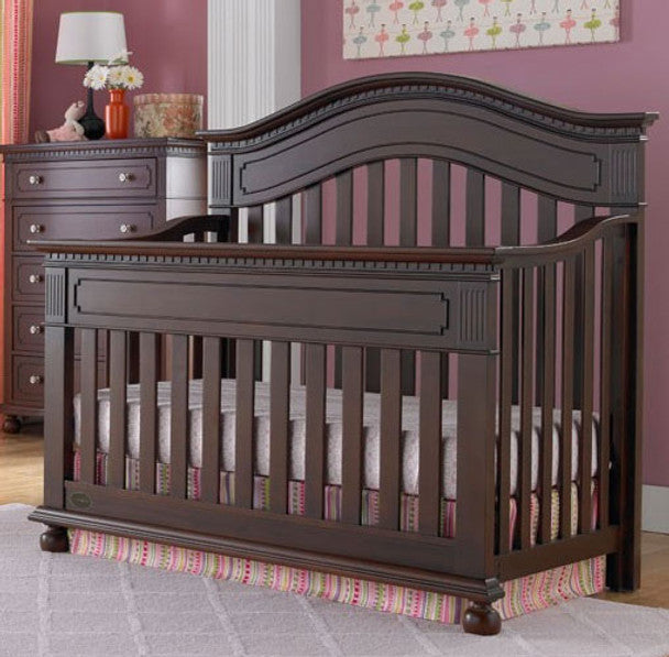 Dolce Babi Naples Crib in Cherry by Bivona & Company- Bambi Baby