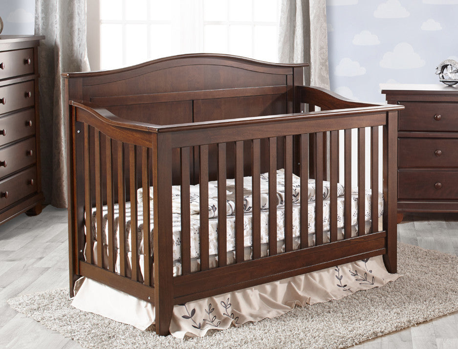 Pali Napoli Collection Curved Top Forever Crib- Bambi Baby