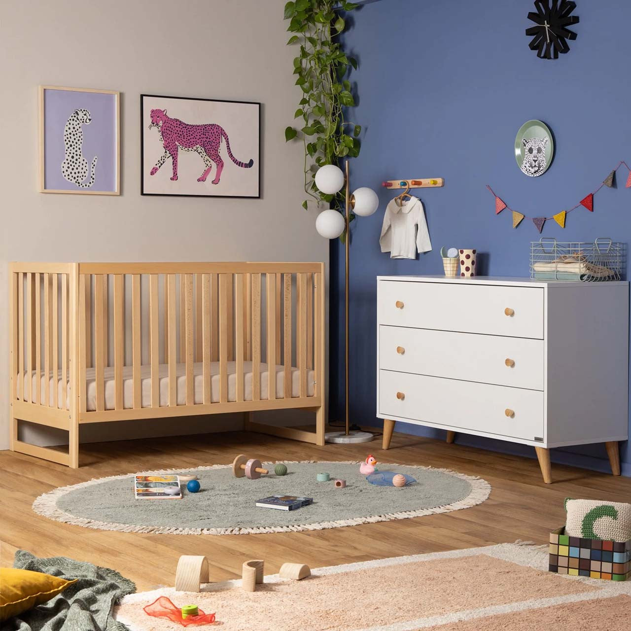 Cômoda Dadada Austin com 3 gavetas- Bambi Baby