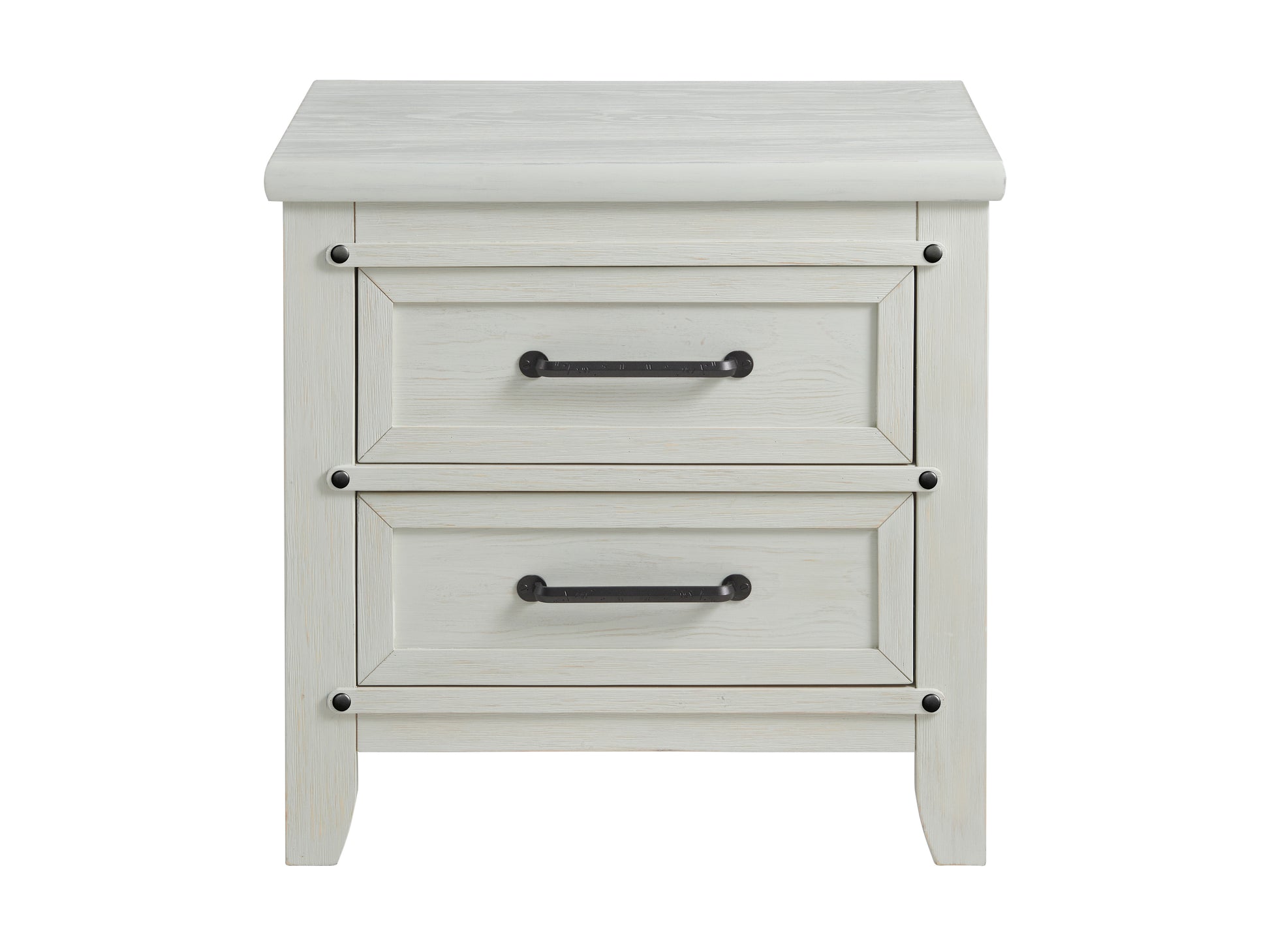Soho Baby Ellison Night Stand - Rustic White- Bambi Baby