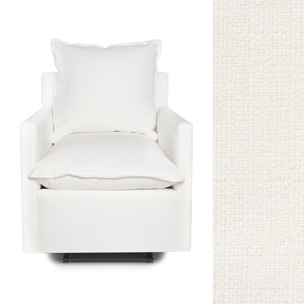 Oilo Nola Glider in HP Ivory- Bambi Baby