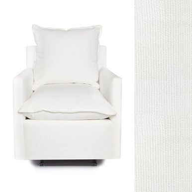 Oilo Nola Glider in HP Antique Snow- Bambi Baby
