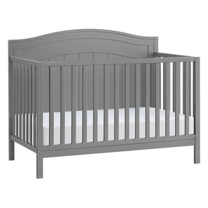 Gray Oxford Baby North Bay 4-in-1 Convertible Crib - Front View | Bambi Baby