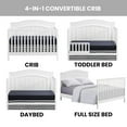 Oxford Baby North Bay 4-in-1 Convertible Crib- Bambi Baby