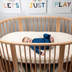 Naturepedic Organic Breathable Oval Mattress (Stokke Sleepi Crib V2 or V3)