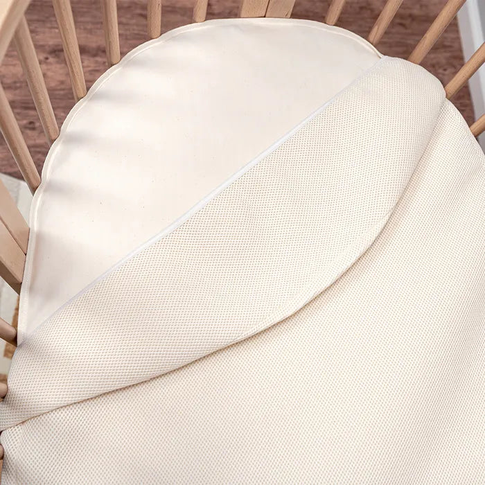 Naturepedic Organic Breathable Oval Mattress (Stokke Sleepi Crib V2 or V3)- Bambi Baby