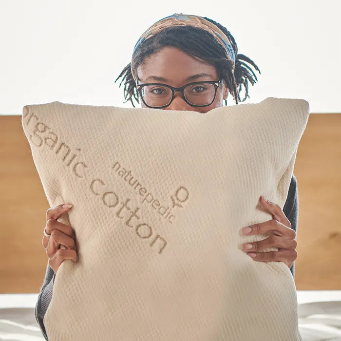 Naturepedic PLA Pillow With Organic Cotton Fabric- Bambi Baby