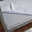 Lullaby Earth Gentle Start Breathable Cover - Blue Leaf