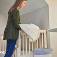 Colchón de cuna Naturepedic 2 en 1 orgánico, transpirable, 252 unidades, de 2 etapas - Bambi Baby