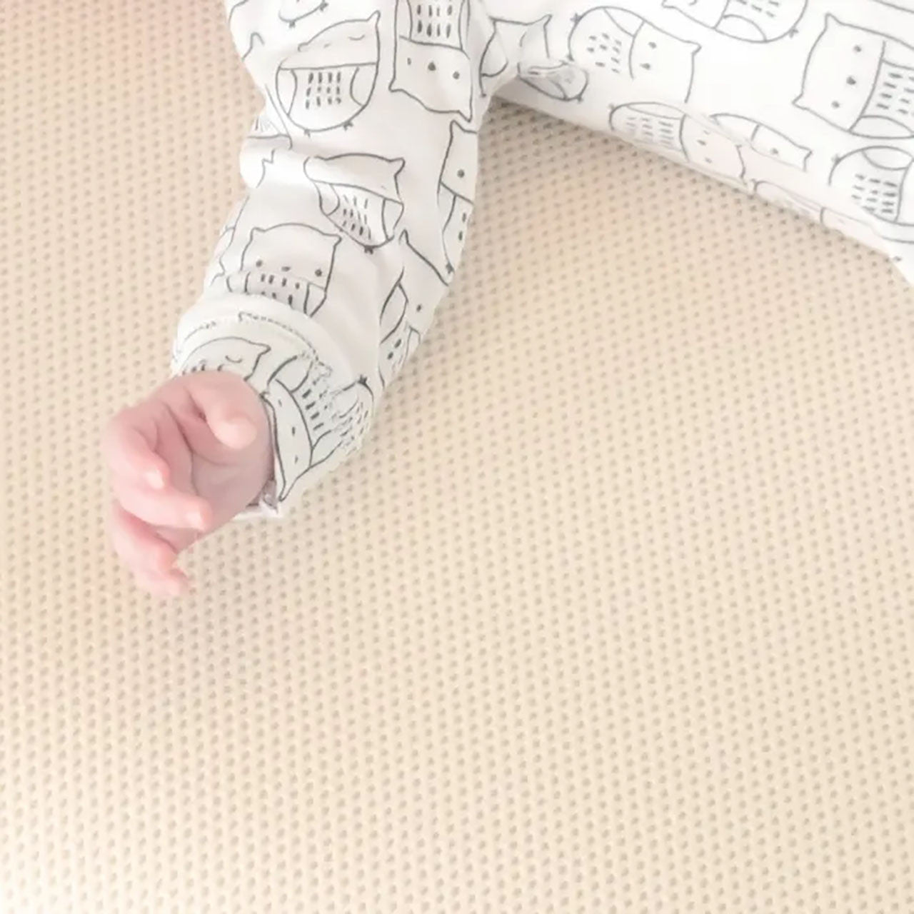 Naturepedic Bassinet Pad with Breathable Cover for Halo - Natural- Bambi Baby