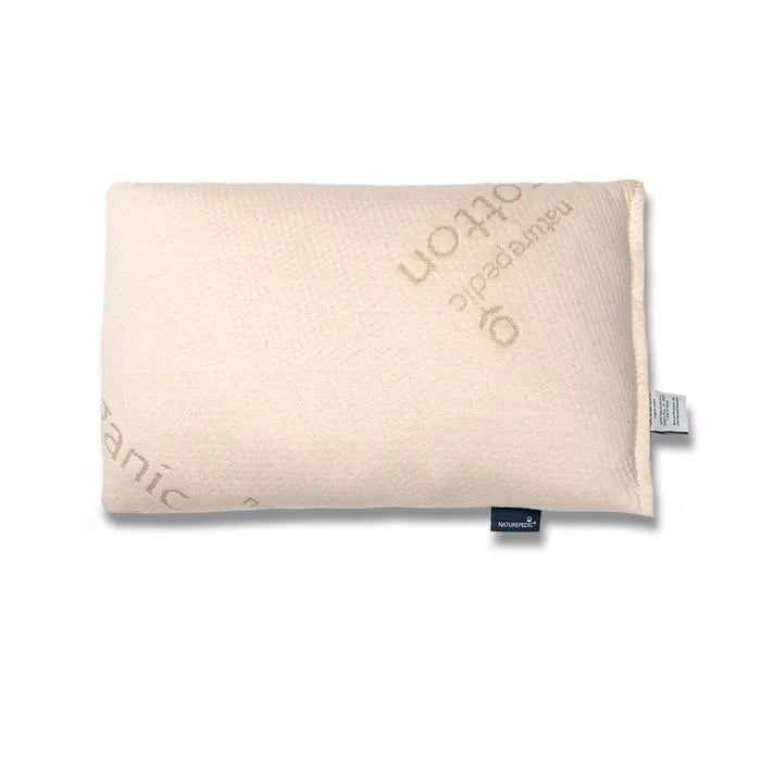 Naturepedic PLA Toddler Pillow with Organic Cotton Fabric- Bambi Baby