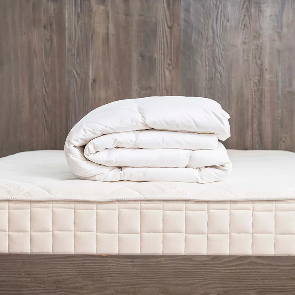 Naturepedic Down Duvet Insert Comforter with Organic Cotton Fabric for Kids- Bambi Baby