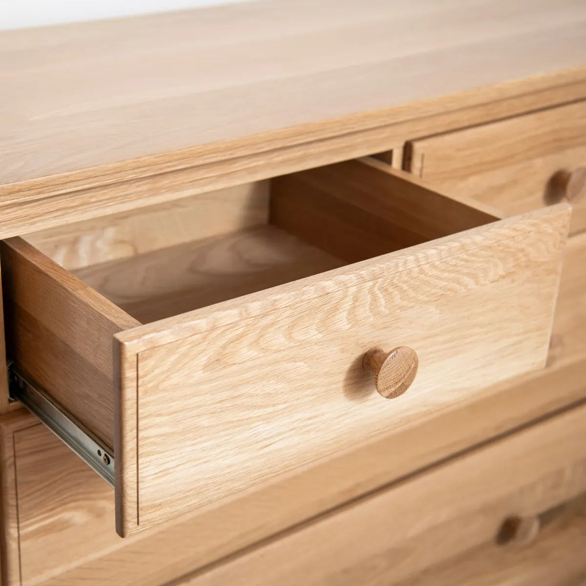 Naturepedic Savona Kids FSC Certified Oak Chest of Drawers- Bambi Baby