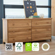 Naturepedic Savona Kids FSC Certified Oak Dresser - Bambi Baby