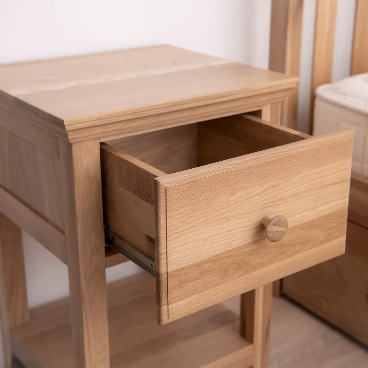 Naturepedic Savona Kids FSC Certified Oak Nightstand- Bambi Baby